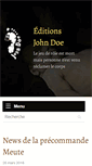 Mobile Screenshot of johndoe-rpg.com